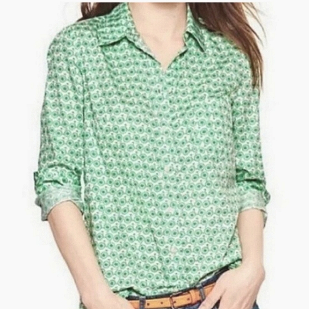 Gap Bicycle Print Shirt Size S